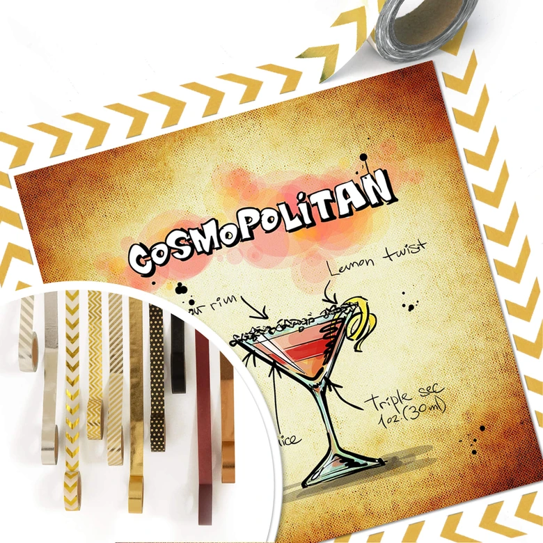 Poster Cosmopolitan - Recept 