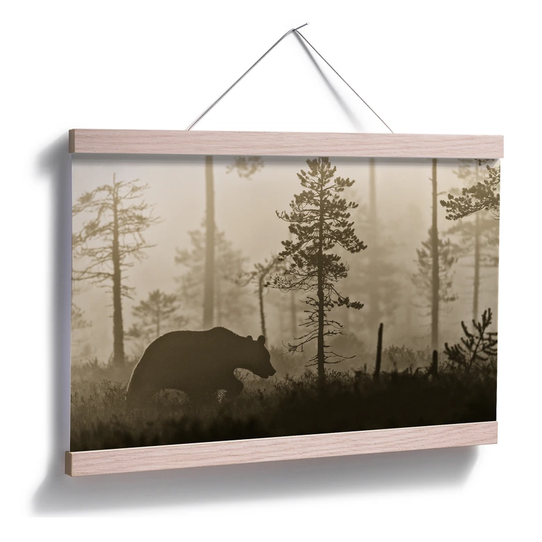 Poster Ove Linde - Ochtendnevel 