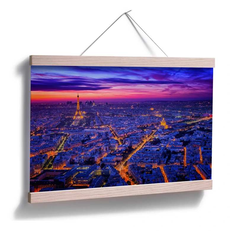 Poster - Miguel - Paris la nuit 