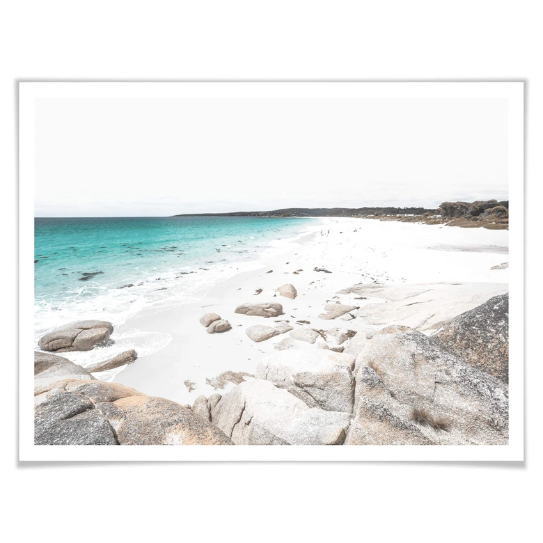 Poster Colombo - Bucht in Tasmanien - Querformat 