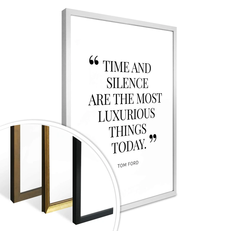 Poster Time and Silence 