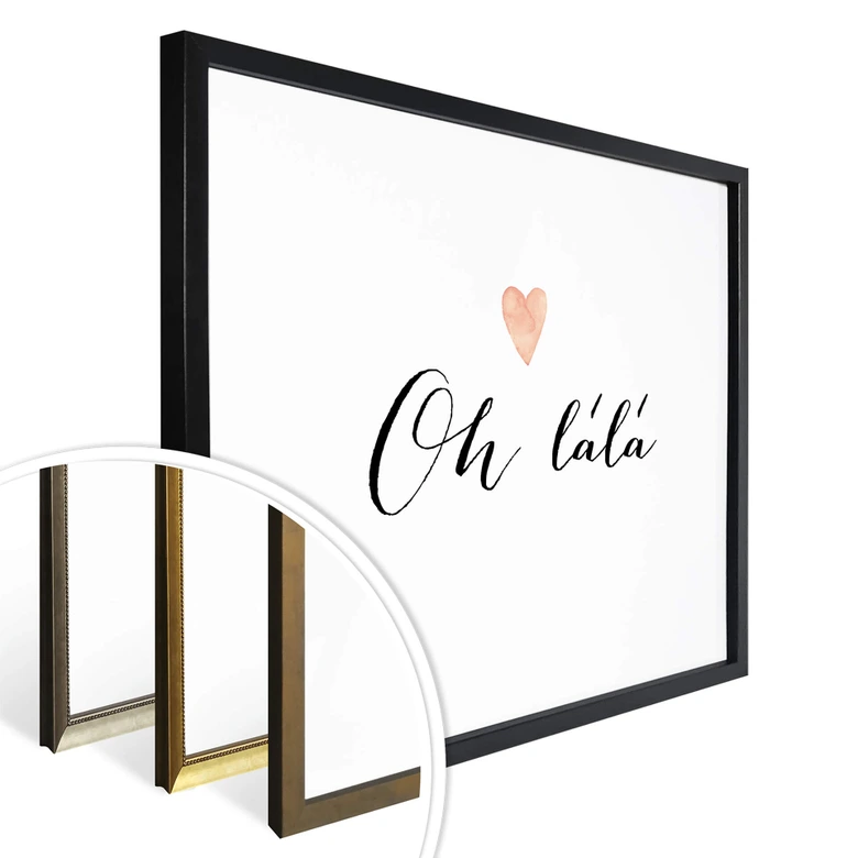 Poster Confetti & Cream - Oh lálá 