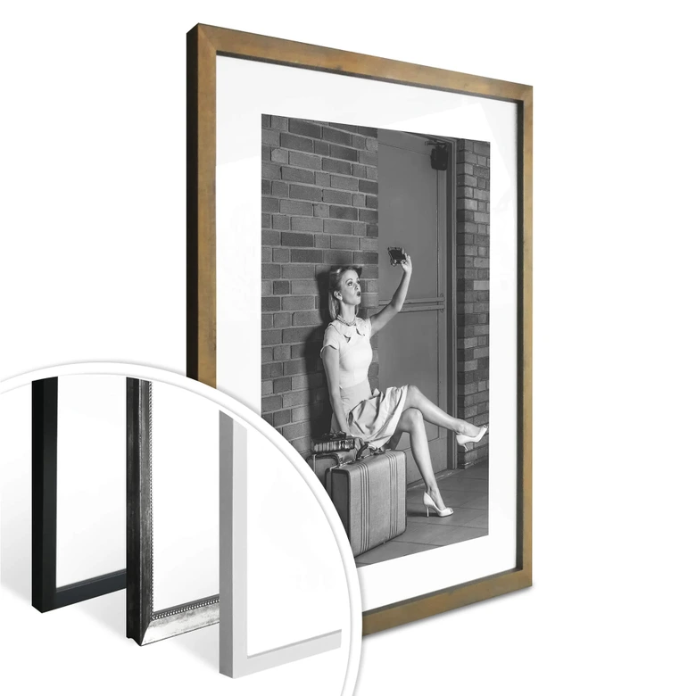 Poster Woodforth - Oldfashioned selfie 