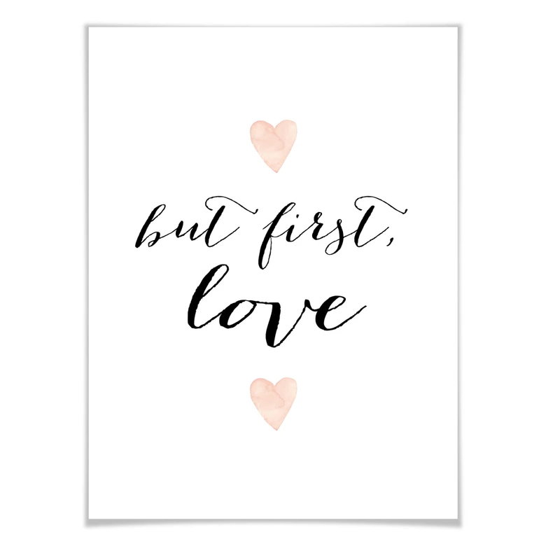 Plakat Confetti & Cream - Ale najpierw miłość 