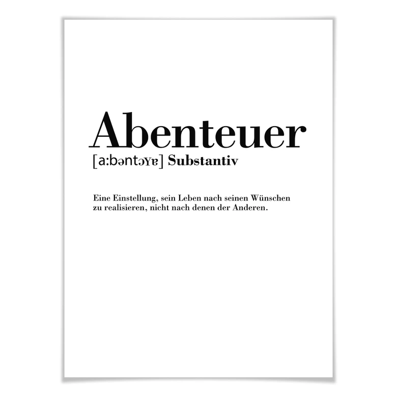 Poster Grammatik - Abenteuer 