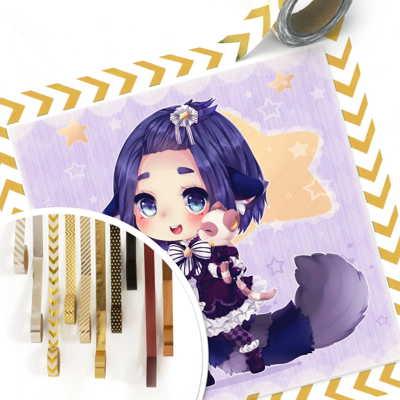 Poster La Doll Blanche - Chibi Esther 