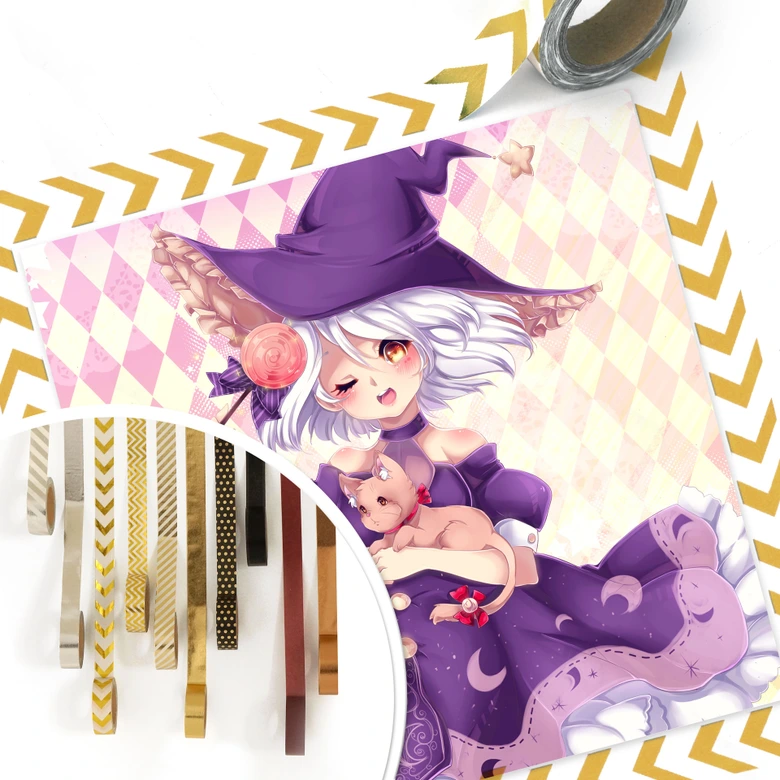 Poster La Doll Blanche - Little Witch 