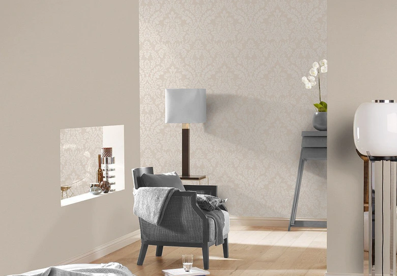 Rasch Mustertapete Vliestapete Florentine Muster beige 