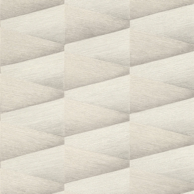 Rasch Vliestapete, Mustertapete Composition offwhite 