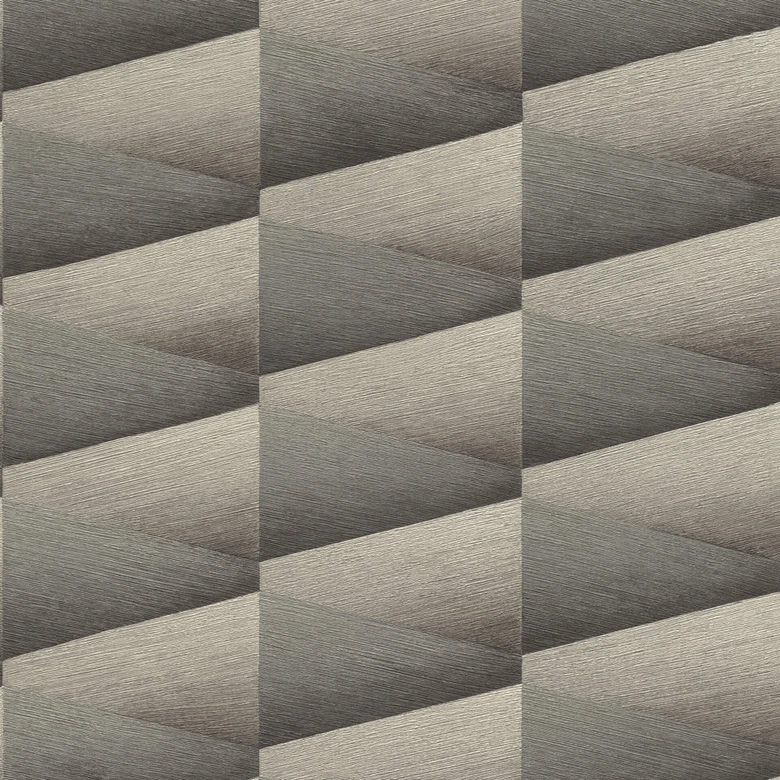 Rasch papier peint intissé, papier peint à motifs Composition anthra 