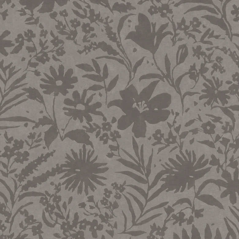 Blumentapete, Vliestapete Paraiso beige 
