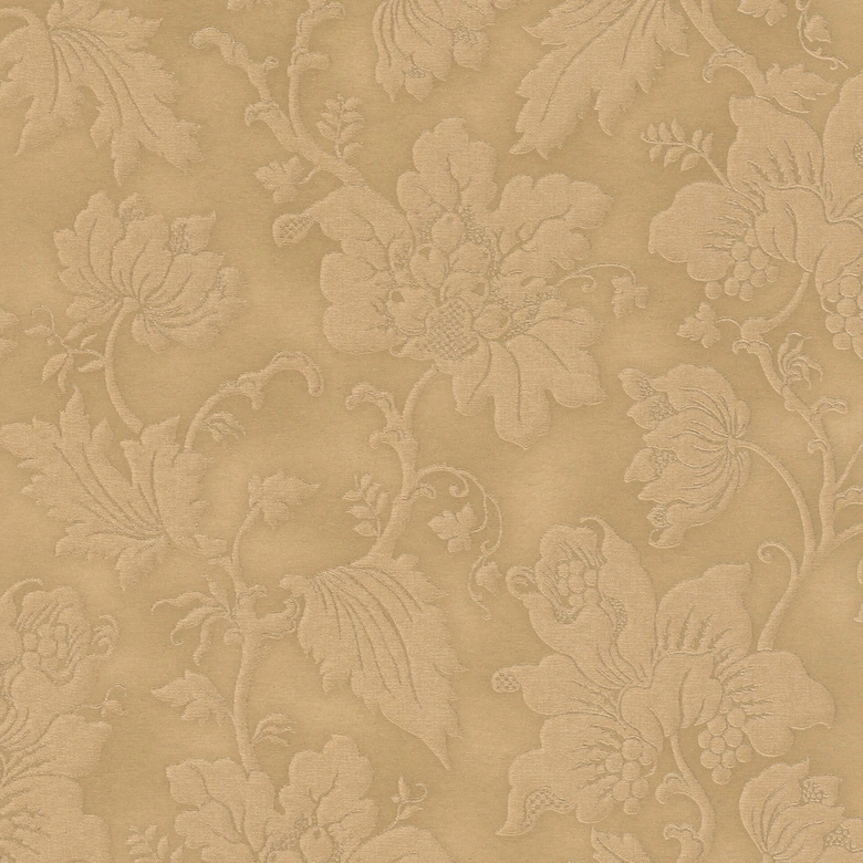 Rasch Vliestapete, Mustertapete Trianon XIII mattgold 