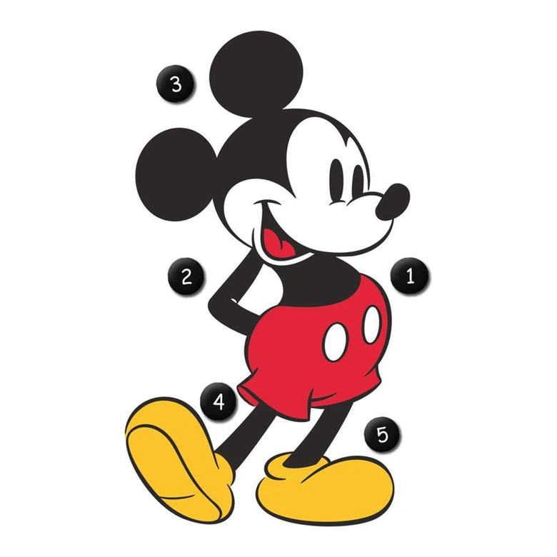 Wandsticker Disney Mickey Mouse - Maxi Sticker 