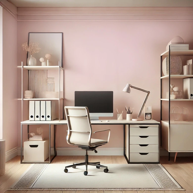 Rosa Wandfarbe matt | Innenfarbe in Top-Qualität | beruhigende und einladende Atmosphäre 