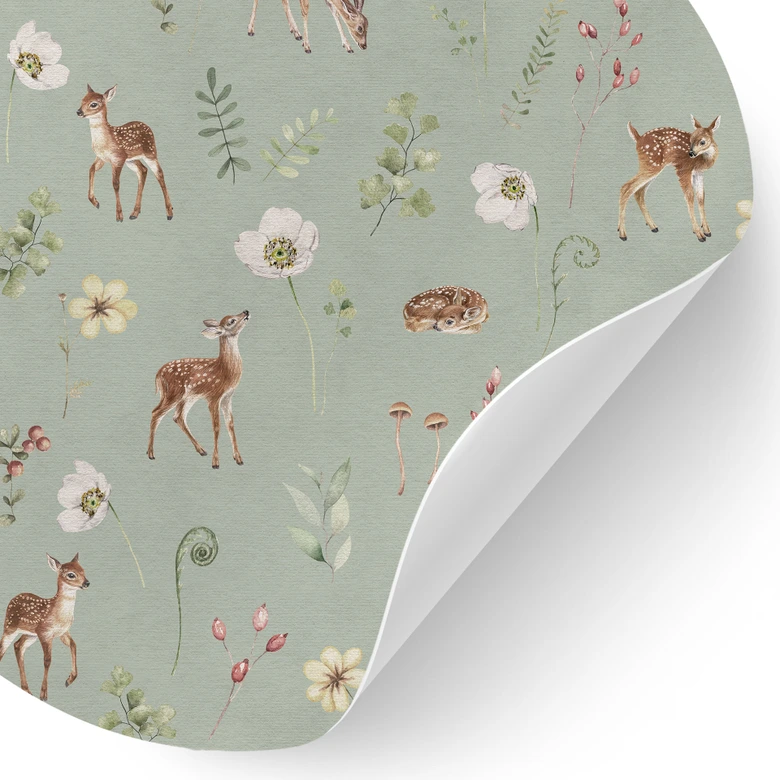 Fawn dröm i det gröna - Kikki Belle - Round 