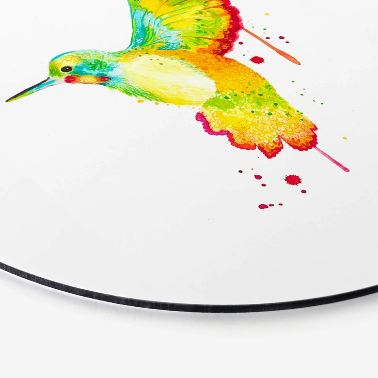 Wandcirkel Buttafly - Hummingbird 