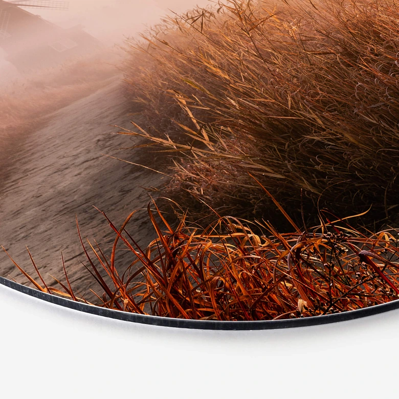 Wandcirkel Eom - Foggy Morning 