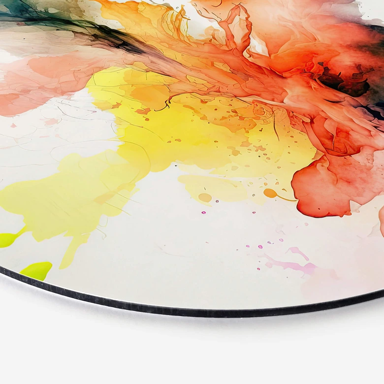 Wandcirkel Mauro - Kleurenexplosie 