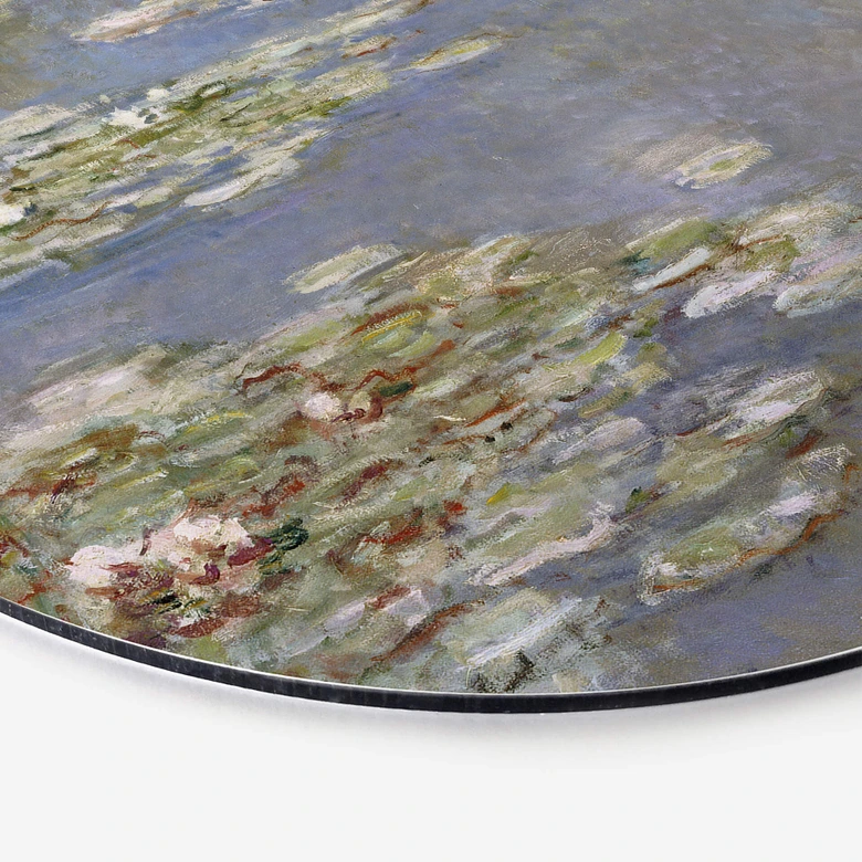 Alu-Dibond Monet - Seerosen 1905 - Rund 