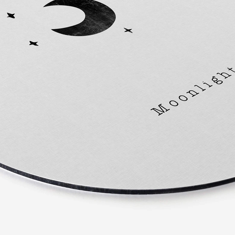 Tableau sur alu-Dibond rond Orara Studio - Moonlight 