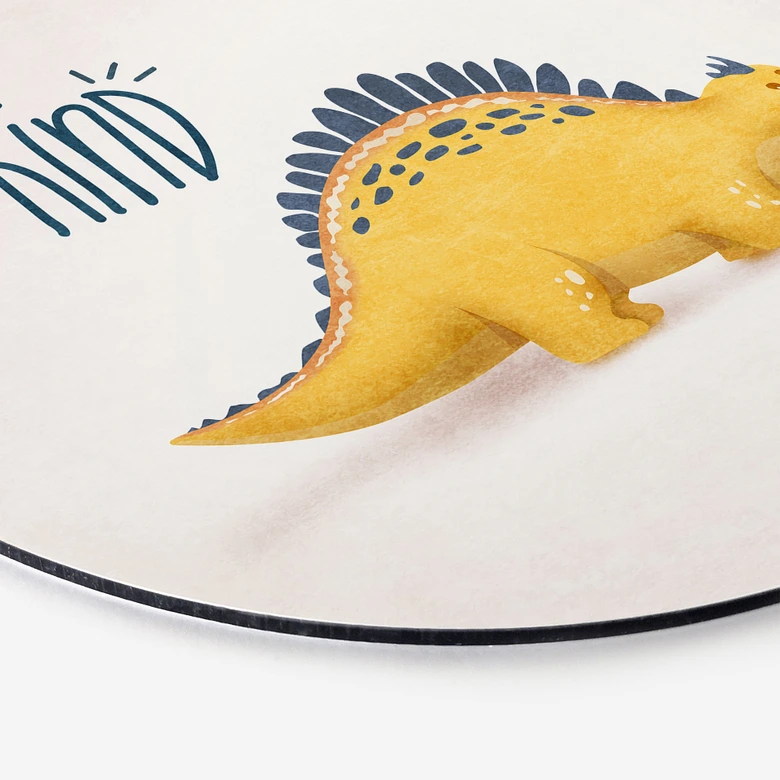Vægcirkel Dino Be Kind - Stegosaurus - Tunaboylu 