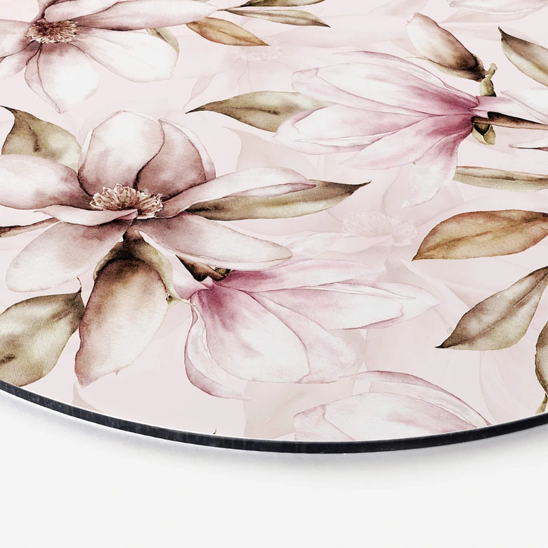 Alu-Dibond UN Designs - Soft Magnolia - Rund 