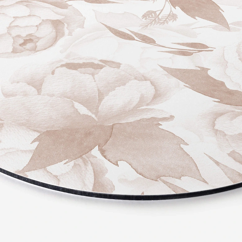 Alu-Dibond UN Designs - Vintage Pastell - Rund 