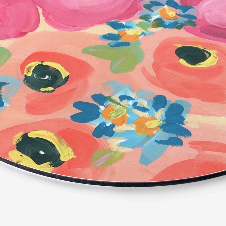 Wandcirkel Zwara - Bright Flowers 