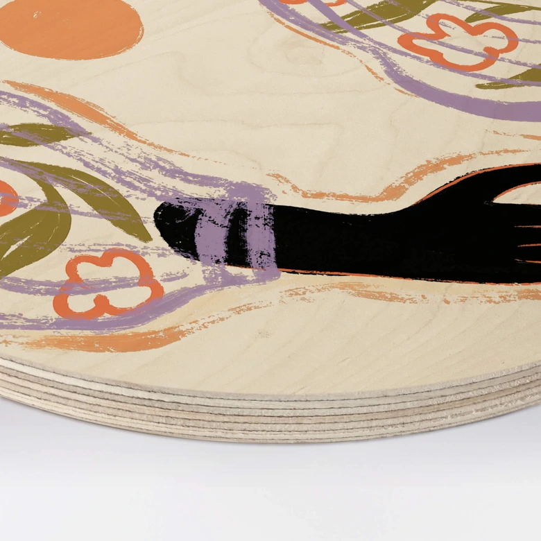 Obraz drewniany Arty Guava - Embrace the sun - Round 