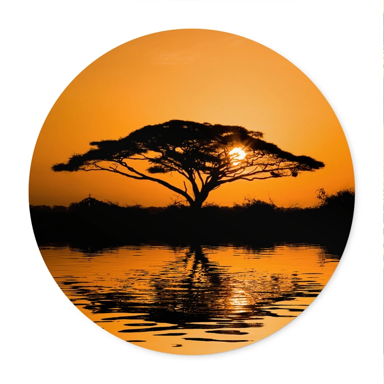 Poster Afrique - Rond 