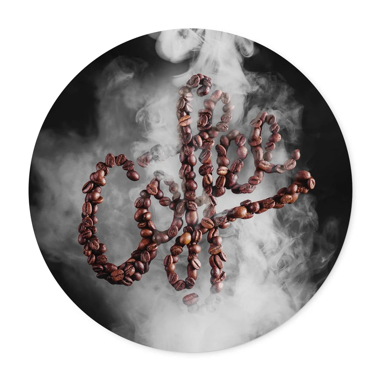 Poster Belenko - Kaffeeduft - Rund 