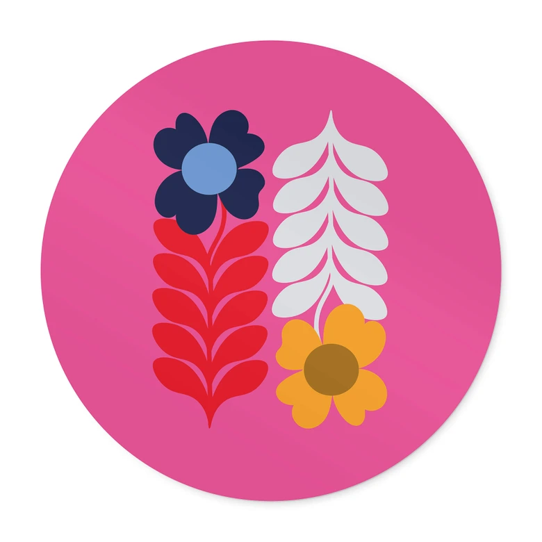 Plakat Collett - Retro Flowers 
