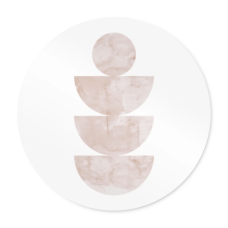 Póster Equilibrio Geométrico - Composición Abstracta - Costa - Redondo 