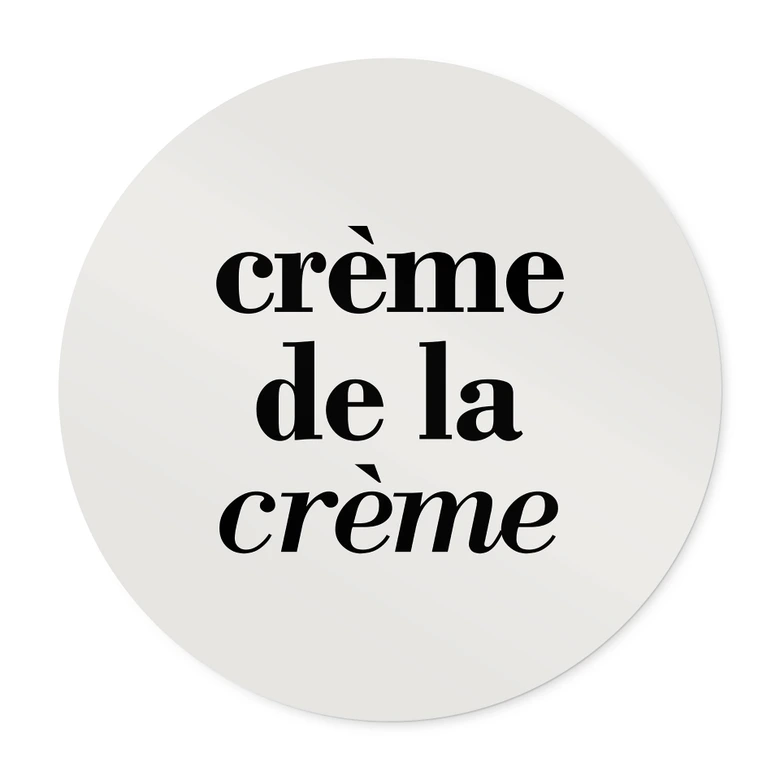 Poster Crème de la crème 