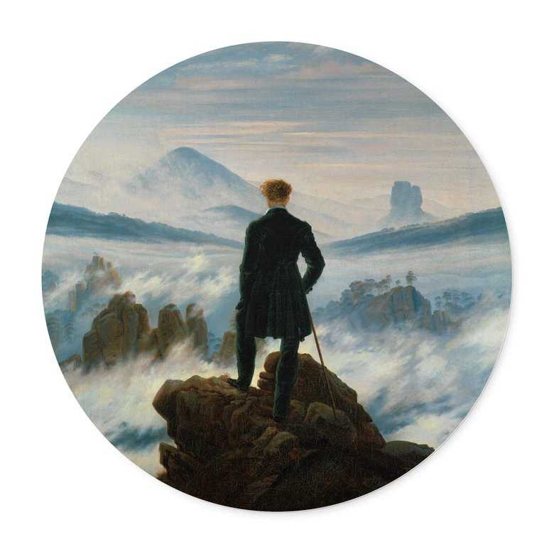 Plakat Friedrich - Vandreren 