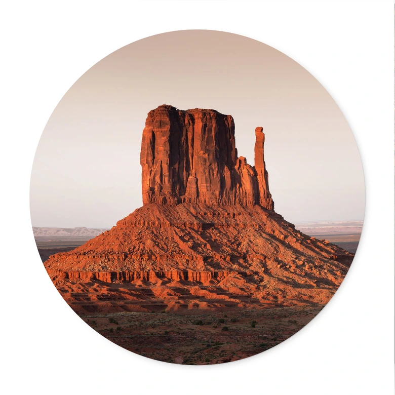 Plakat klippeformation i Monument Valley - Hugonnard - Round 
