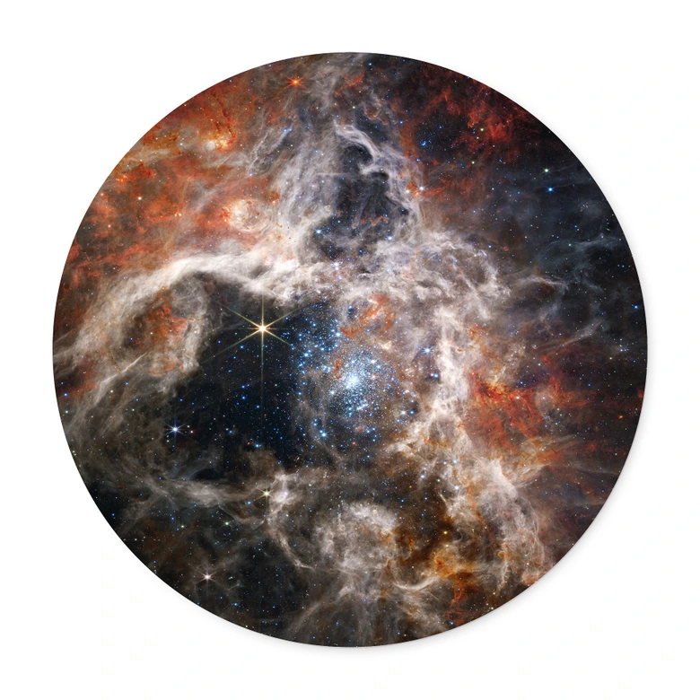 Poster James Webb Telescope - Nébuleuse de la Tarentule 