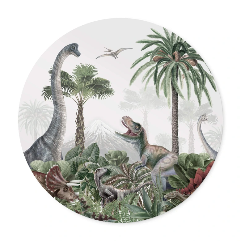Poster Kikki Belle - Abenteuer der Dinos - Rund 