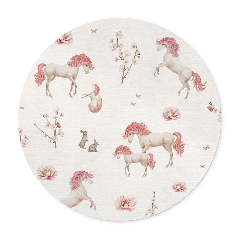 Unicorn drømmeplakat - Kikki Belle - Round 