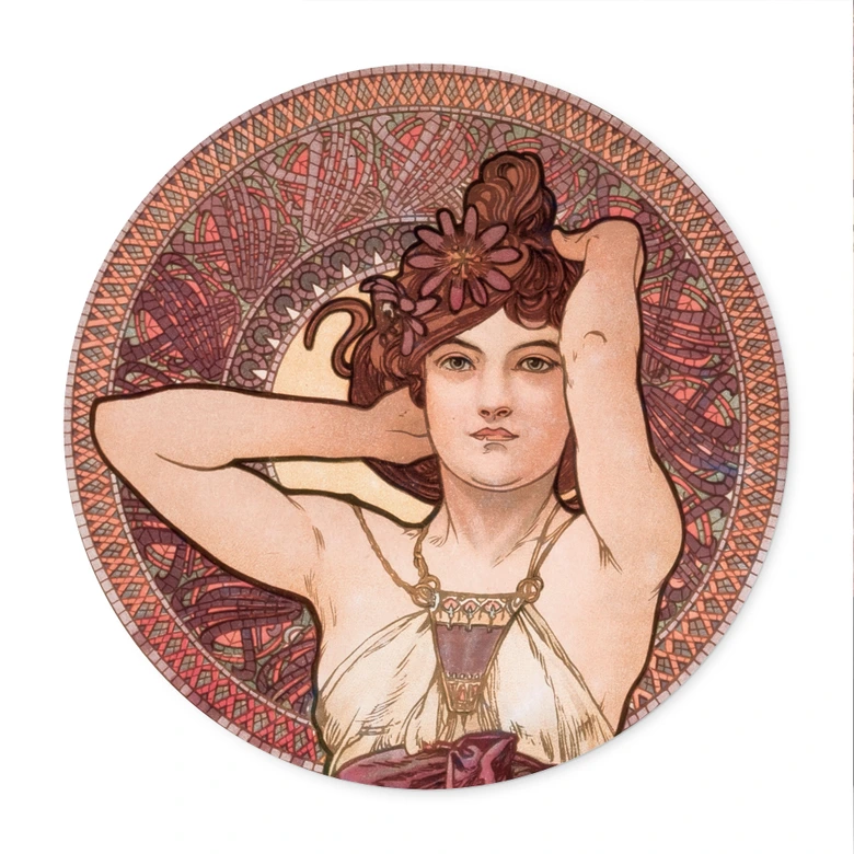 Plakat Mucha - Amethyst 