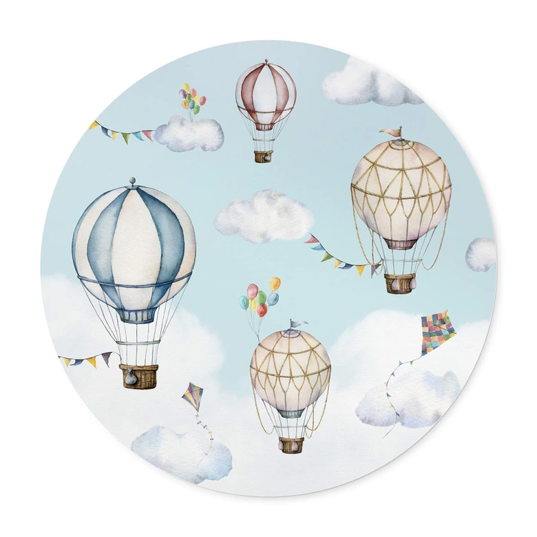 Poster Oliver Robins - Ballon Bonanza - Rund 