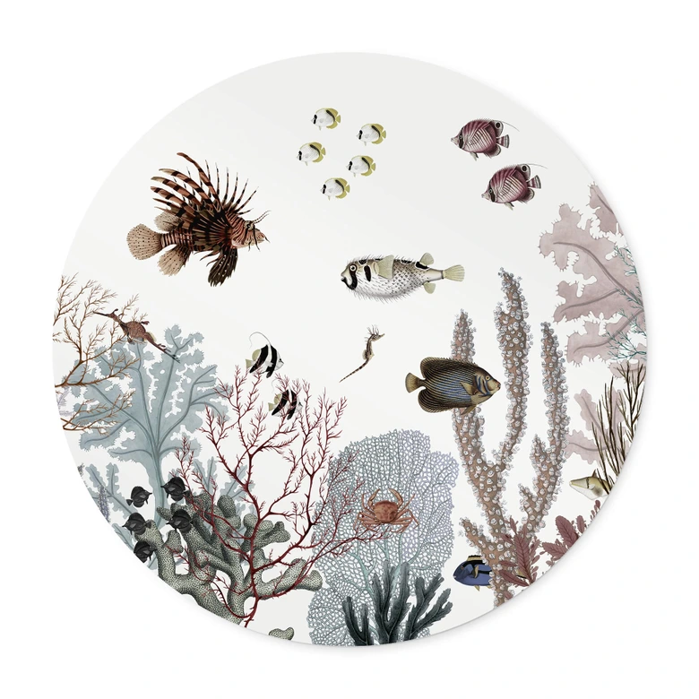 Póster Sir Edward - Arrecife rugiente - Redondo 