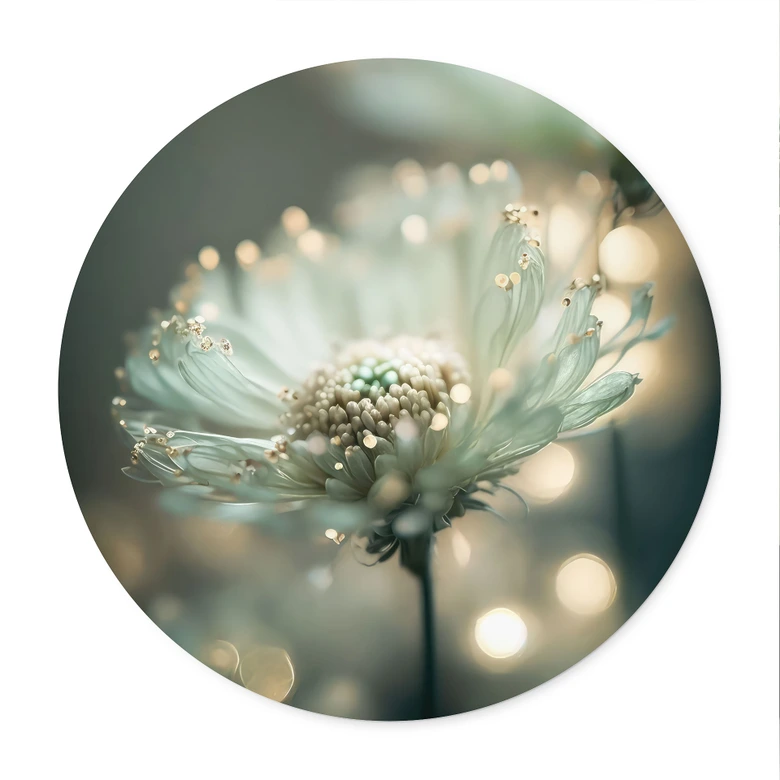 Poster Zartes Funkeln der Blüten - Treechild - Rund 