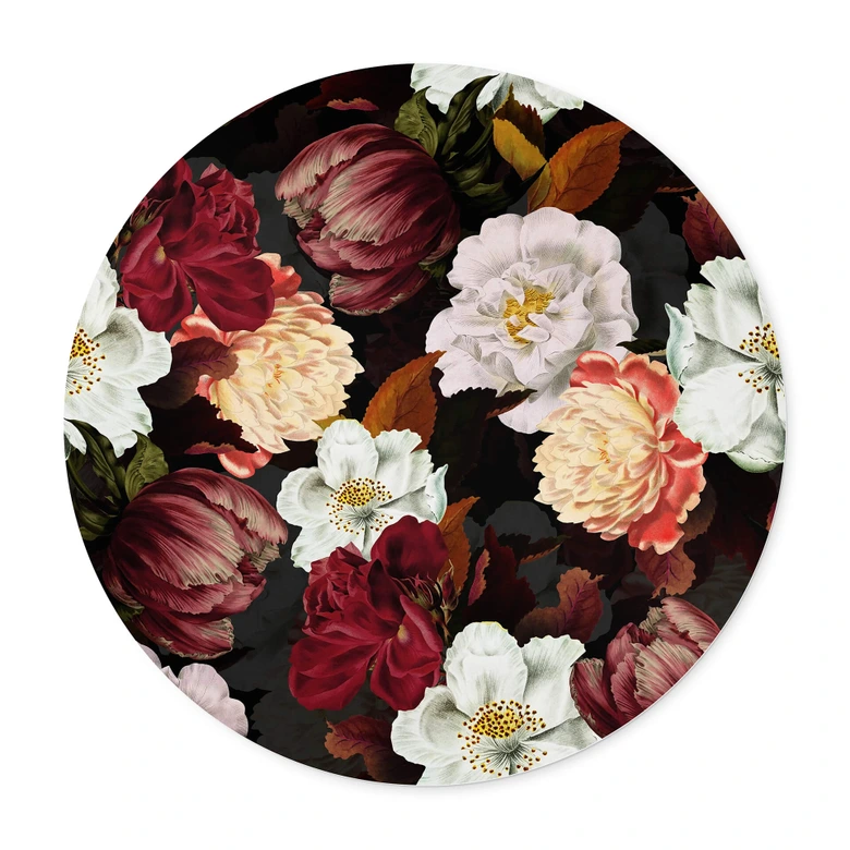 Poster UN Designs - Blumenarrangement - Rund 