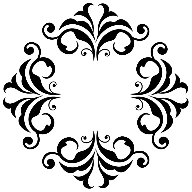 Wandtattoo Ornament Juliette 