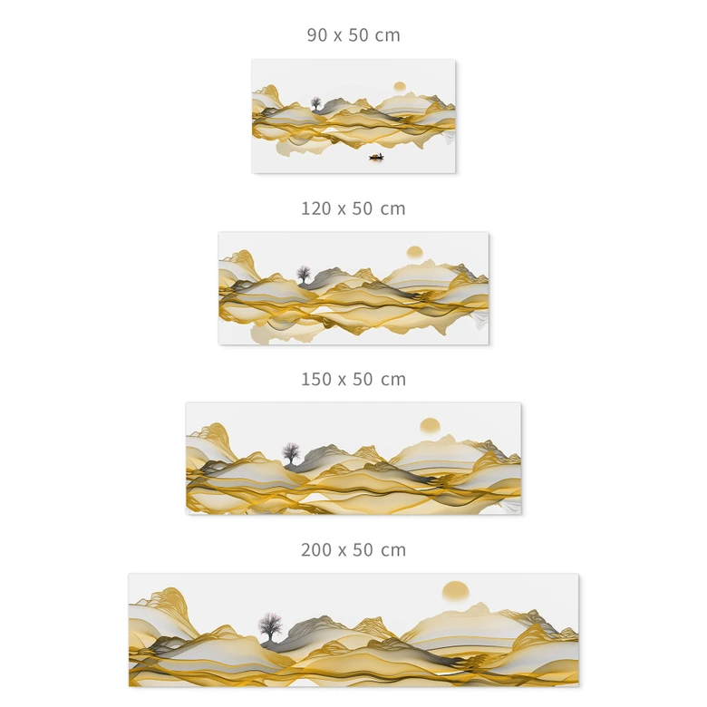 Självhäftande Stänkpanel Gyllene bergen 