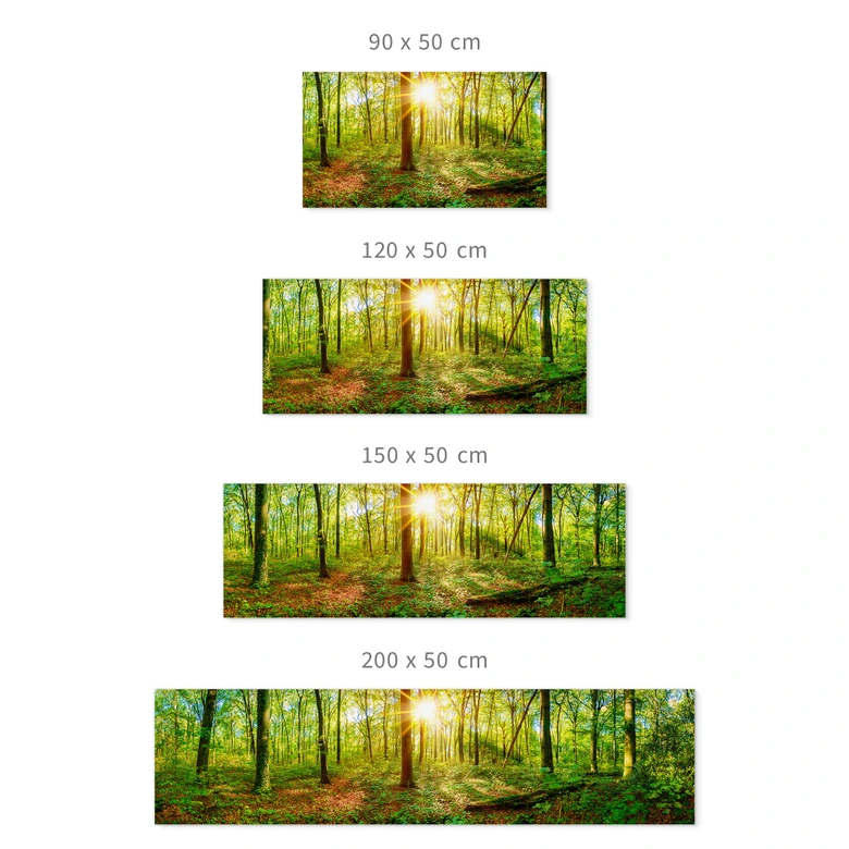 Självhäftande Stänkpanel Djupt inne i skogen 