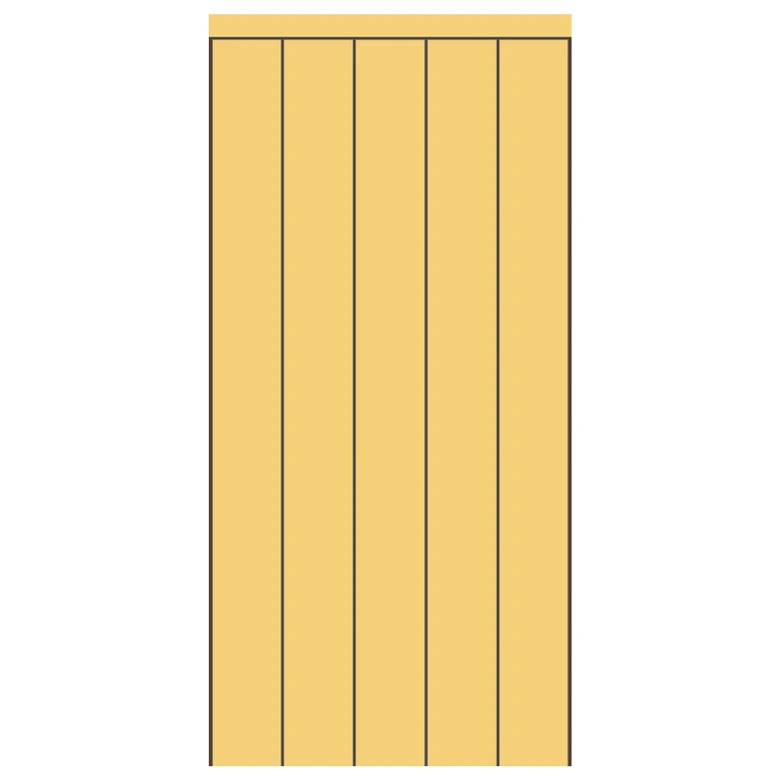 Wandpaneele Wandverkleidung selbstklebend senfgelb 