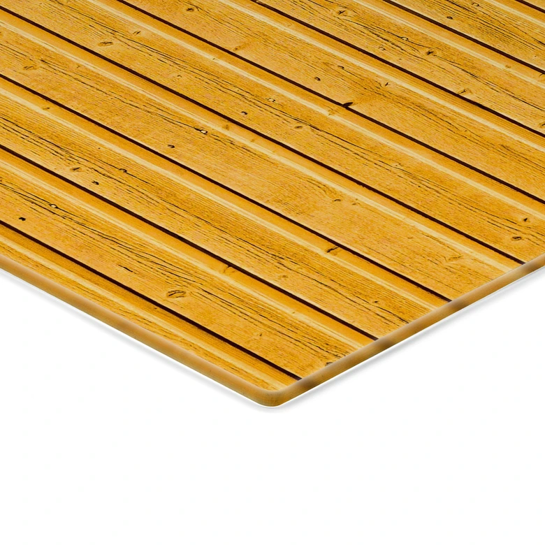 Spritzschutz gelbes Holz  