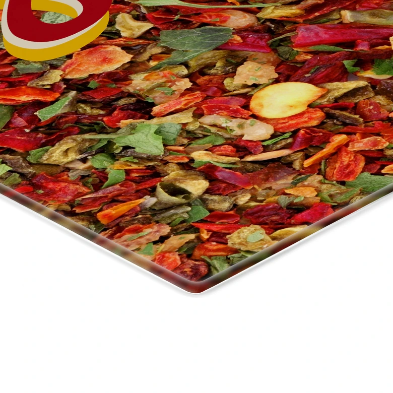 Spritzschutz Hier wird scharf gekocht 